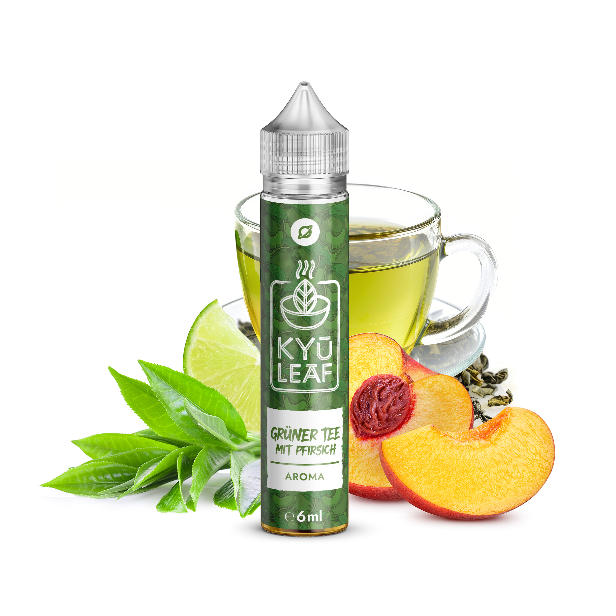 Grüner Tee mit Pfirsich - KyūLeaf
