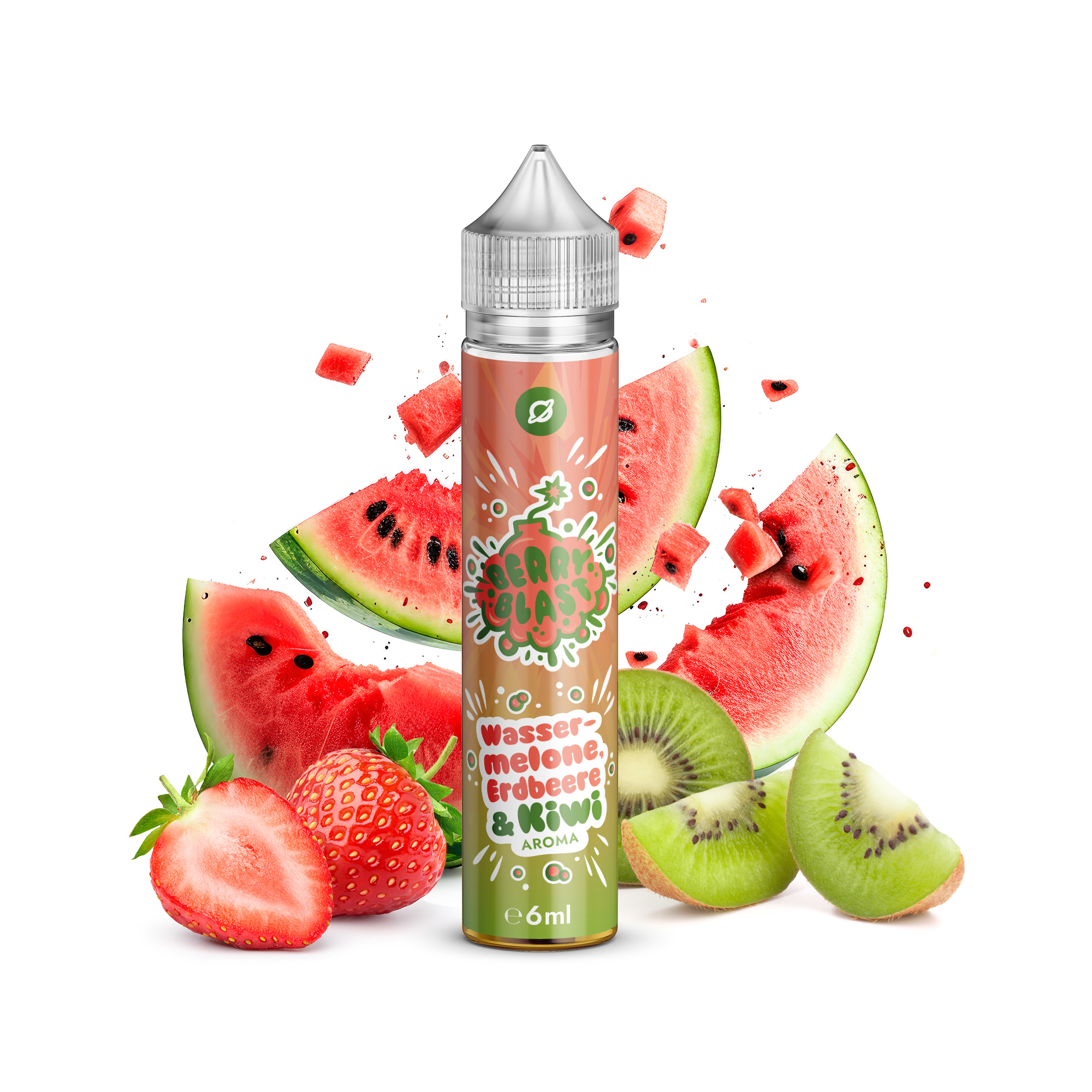 Wassermelone, Erdbeer und Kiwi - BerryBlast